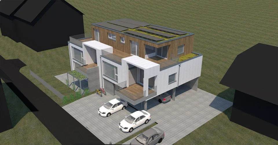 Neubau Sägematt Biglen, tolle Attikawohnung