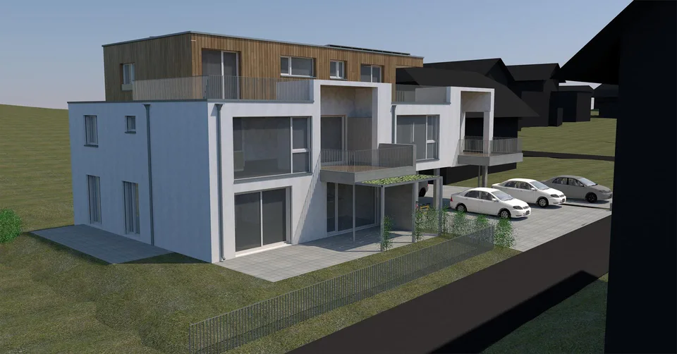 Neubau Sägematt Biglen, tolle Attikawohnung