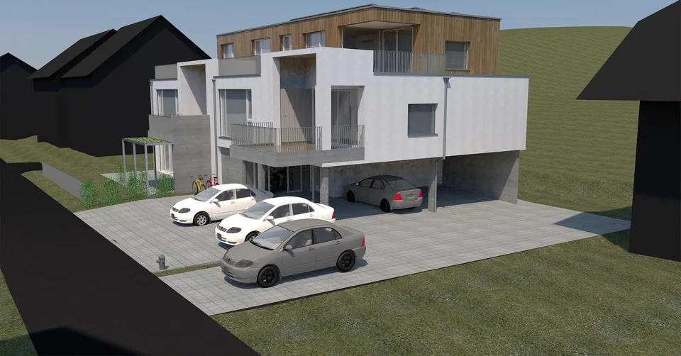 Neubau Sägematt Biglen, tolle Attikawohnung