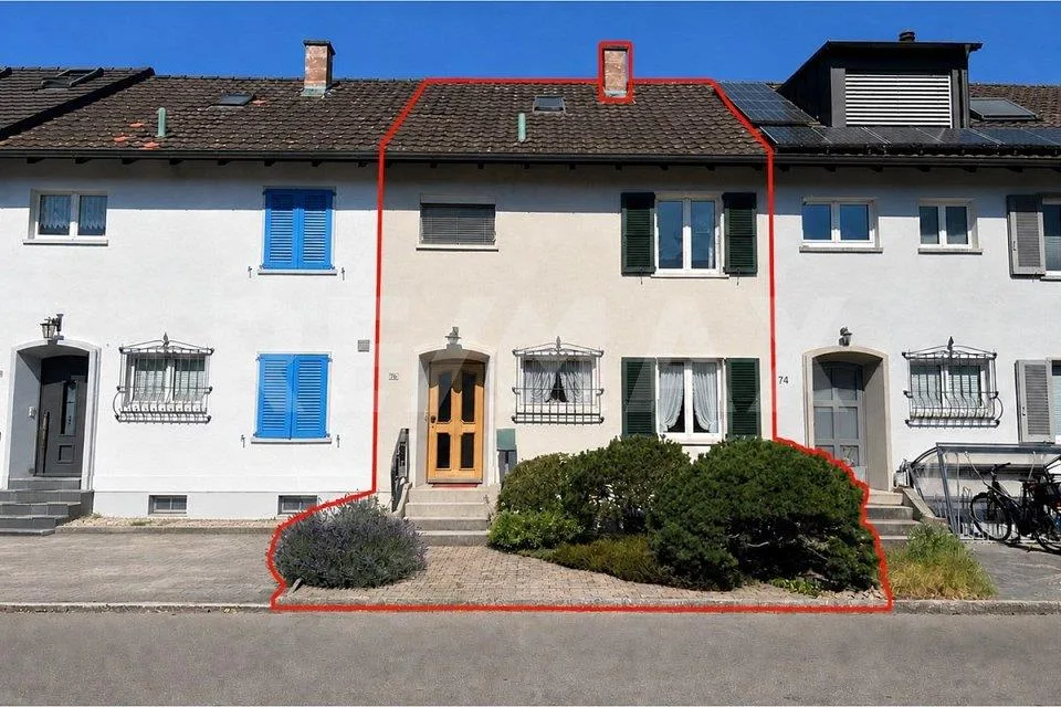 Kinderfreundliches Wohnen mit Garten, Balkon und viel Nebenfläche