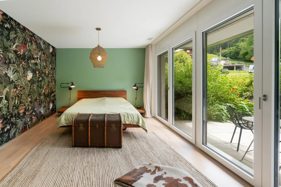 Exklusives Doppeleinfamilienhaus mit aussergewöhnlichem Raumgefühl – Foto 9 von 20