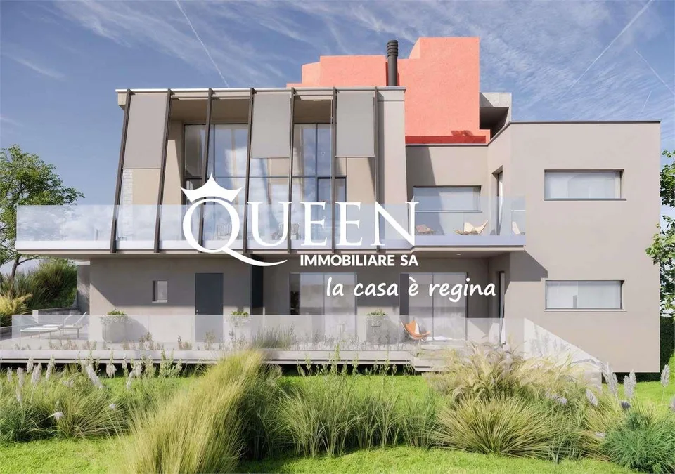 Vernate: terreno di mq. 495 edificabile con vista lago e progetto appr