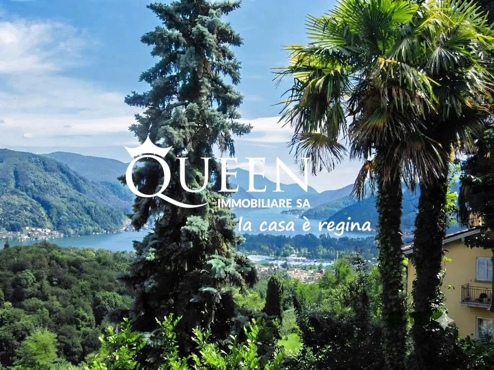 Vernate: terreno di mq. 495 edificabile con vista lago e progetto appr