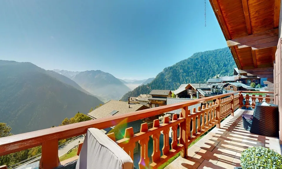 4,5-Zimmer-Wohnung mit Studio in Verbier - Unverbaute Aussicht