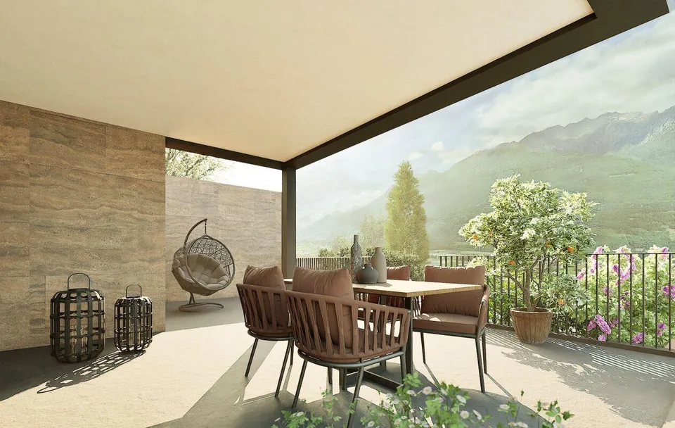 Due nuove e moderne case con giardino | Zwei neue und moderne Häuse...