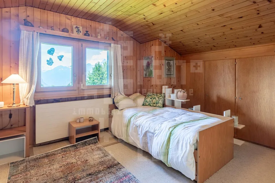 L'Imprévu - Südlich ausgerichtetes Chalet mit Bergblick – Foto 15 von 30