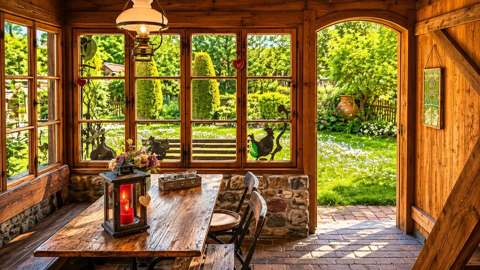 Historisches Liebhaberobjekt mit Gartenidylle und Gartenhaus