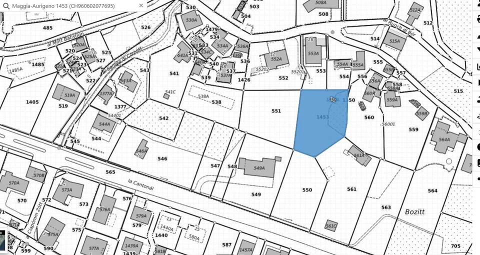 Bauland von 1001 m2 an ruhiger, sonniger Aussichtslage / terreno ed... – foto 13 di 15