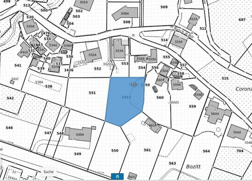 Bauland von 1001 m2 an ruhiger, sonniger Aussichtslage / terreno ed... – foto 12 di 15