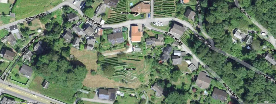 Bauland von 1001 m2 an ruhiger, sonniger Aussichtslage / terreno ed... – foto 14 di 15