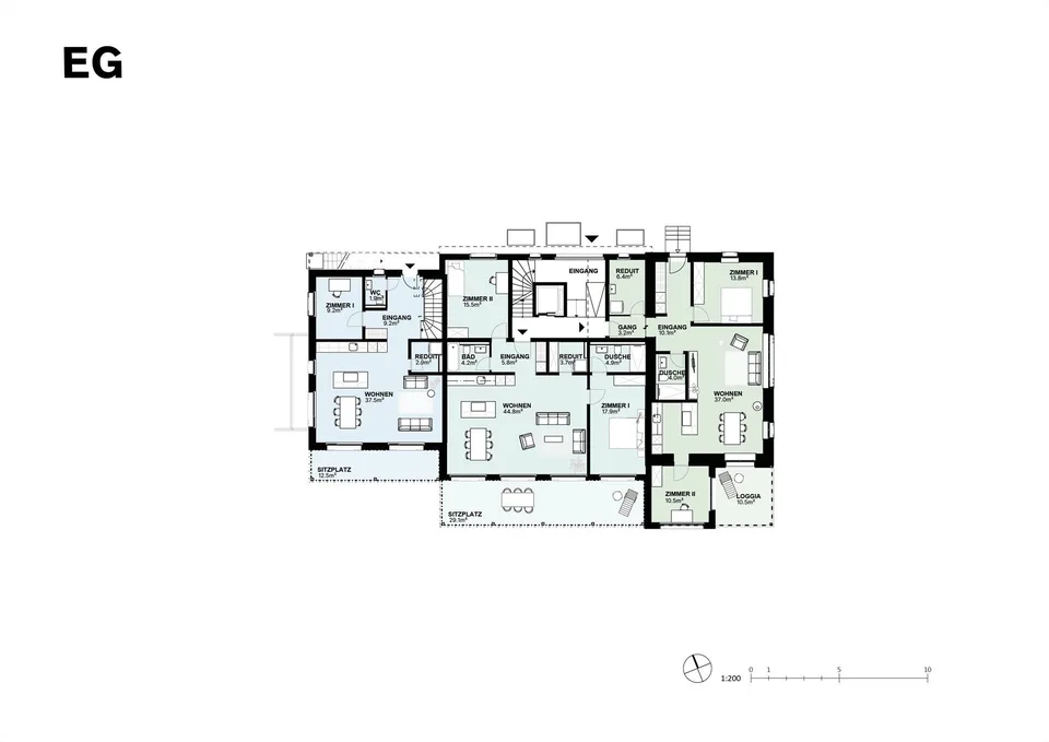 3.5-Zimmer-Maisonette-Wohnung in Blauen (BL)
