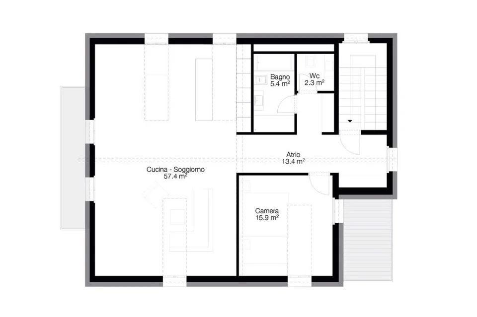 Exclusive mansard penthouse in the heart of Ascona | Exklusive Mans... – foto 6 di 6