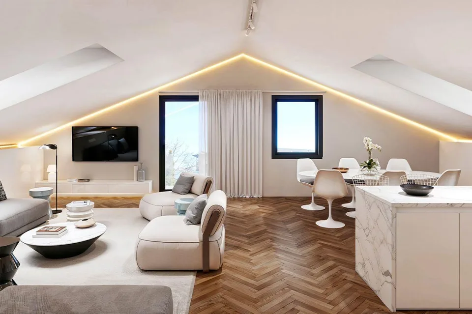 Nuovo elegante attico ad Ascona | Neue und elegante Attikawohnung i...