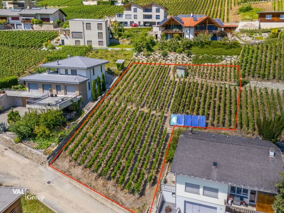 Hier könnte Ihr Traumhaus entstehen - sonniges Baugrundstück in Leuk