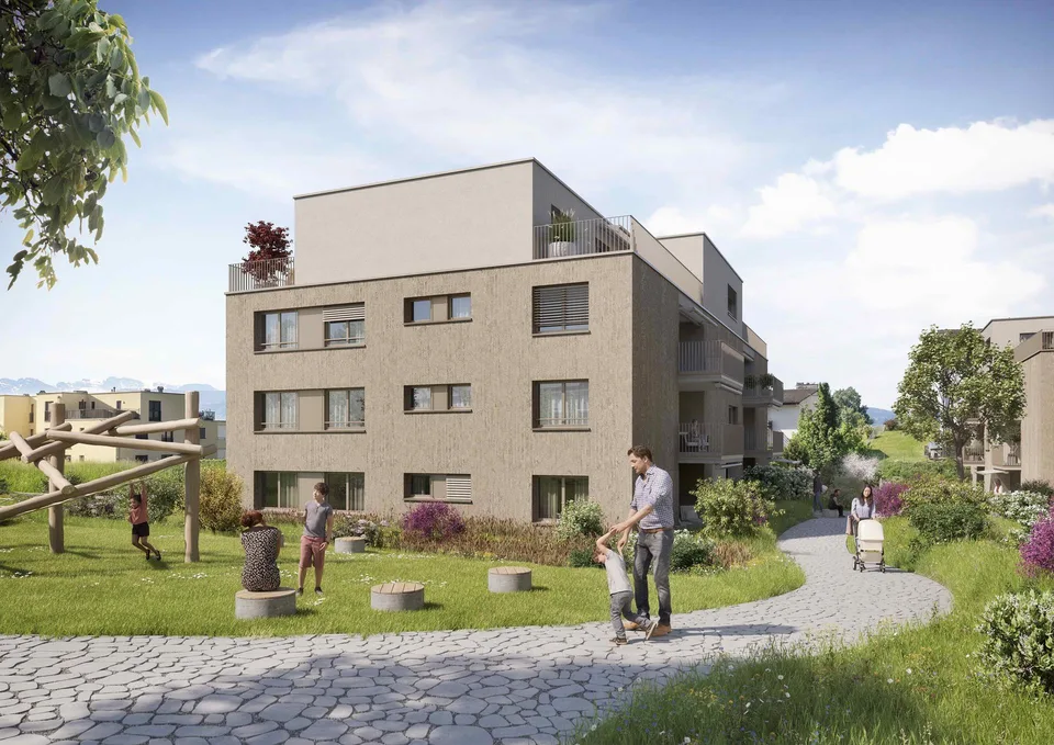 Wohnen am Sonnenhang in Hombrechtikon