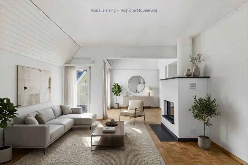 Grosszügige 5.5-Zimmer-Maisonettewohnung. Viel Raum. Viele Möglichk...