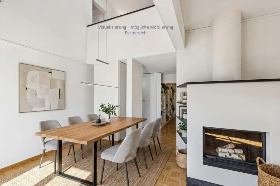 Grosszügige 5.5-Zimmer-Maisonettewohnung. Viel Raum. Viele Möglichk...