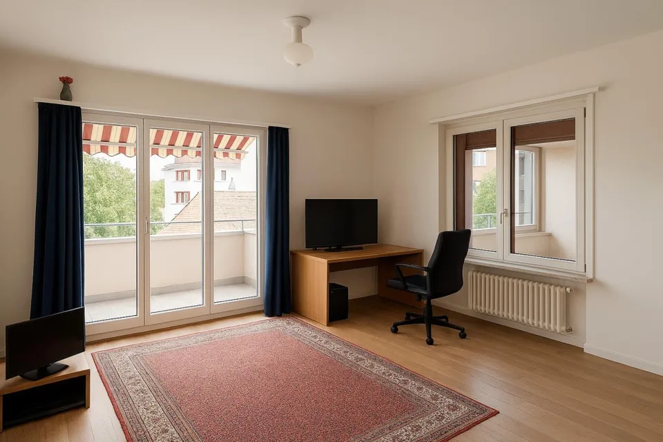 gemütliche 3- Zi. Wohnung am Stadtrand
