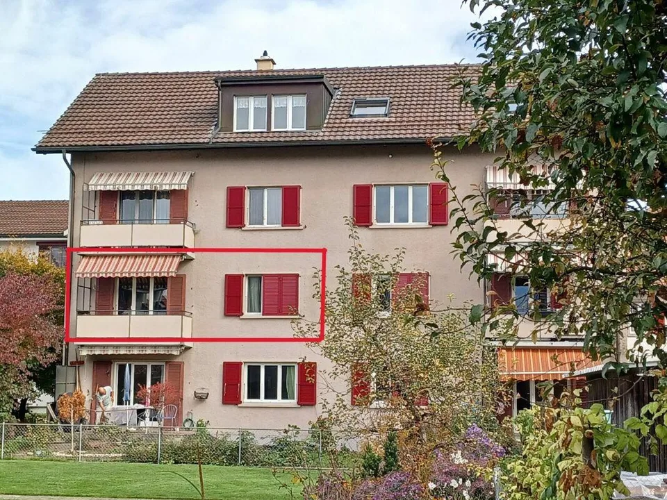 gemütliche 3- Zi. Wohnung am Stadtrand