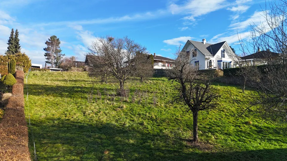 2'972 m² grosses Bauland mit Bauernhaus
