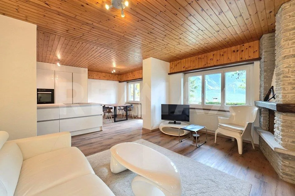 Heimelige 2.5 Zimmerwohnung mit Privatterrasse in Leuk-Stadt
