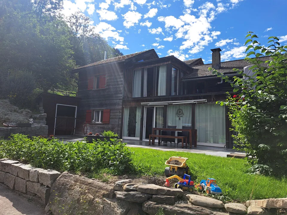 Einfamilienhaus im Grünen