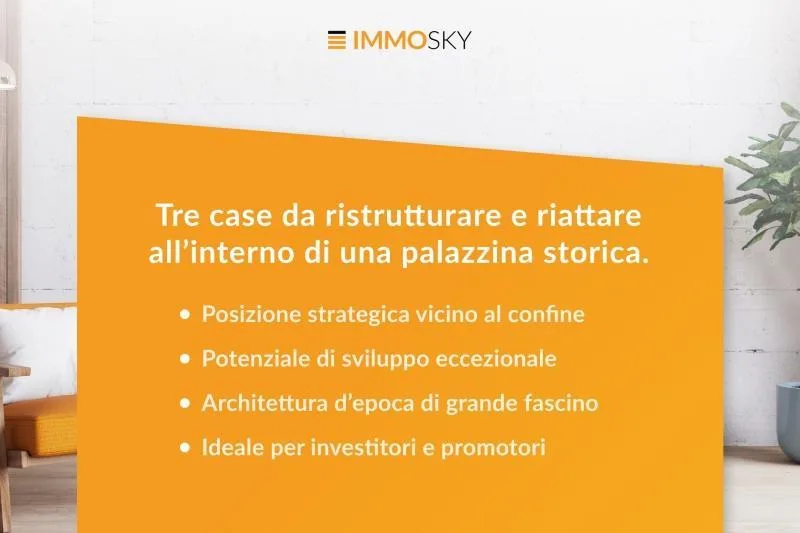 Palazzina Storica da Ristrutturare a Ponte Tresa