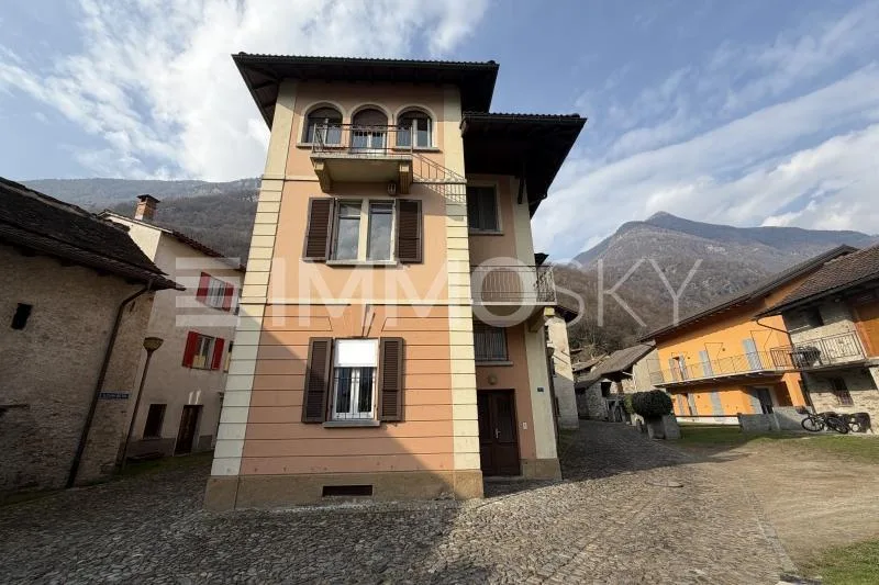 Edificio misto a Preonzo – Casa e locale commerciale