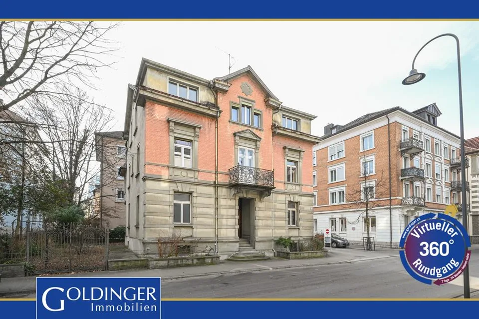 Historische Jugendstilvilla mit grosszügigem Raumangebot
