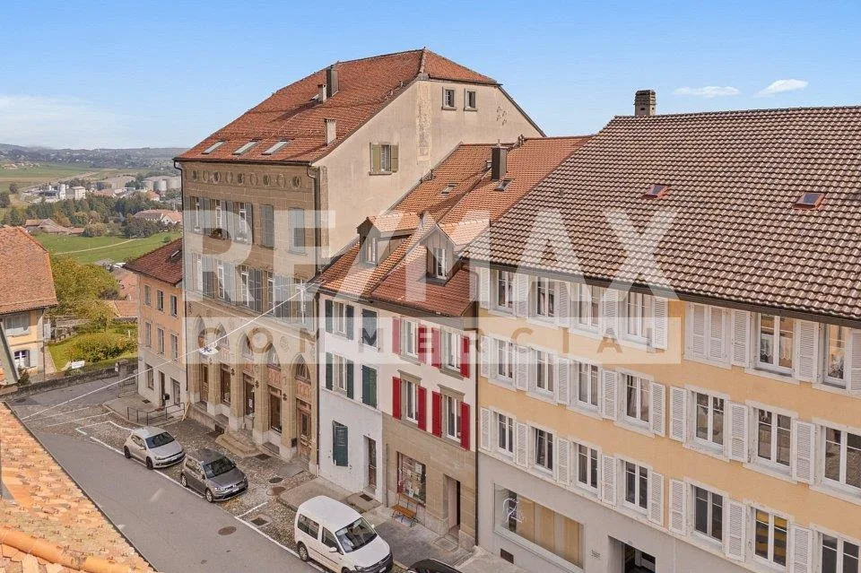 Vivre et travailler au même endroit, au centre de Romont