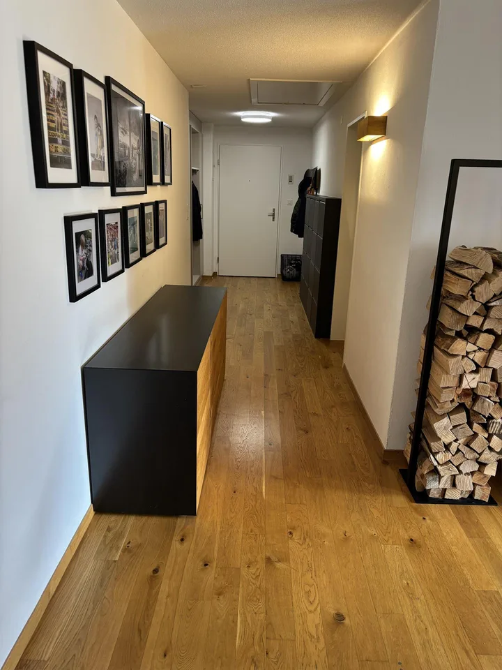 Charmante 3,5-Zimmer-Dachwohnung mit Dachausbau & Bergsicht in Tamins