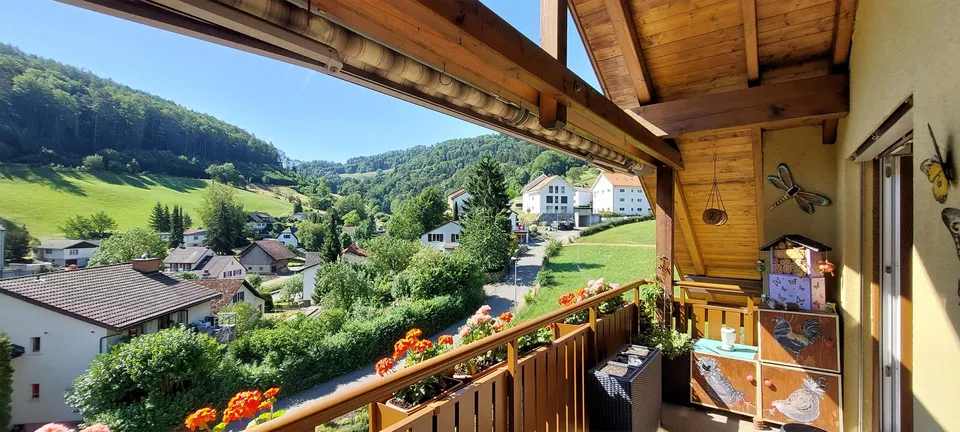 4.5 Zimmer Dachwohnung an unverbaubarer Aussichtslage