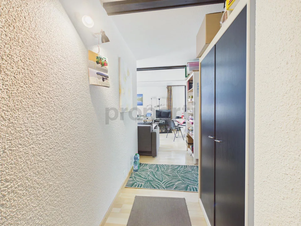 Prächtiges 2,5-Zimmer-Apartment mit Balkon in Aminona, Crans Montana