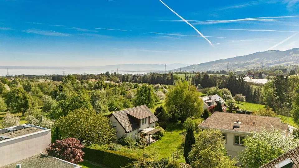 Exklusive Baulandparzelle mit Weitsicht bis zum Bodensee