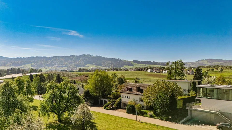 Exklusive Baulandparzelle mit Weitsicht bis zum Bodensee