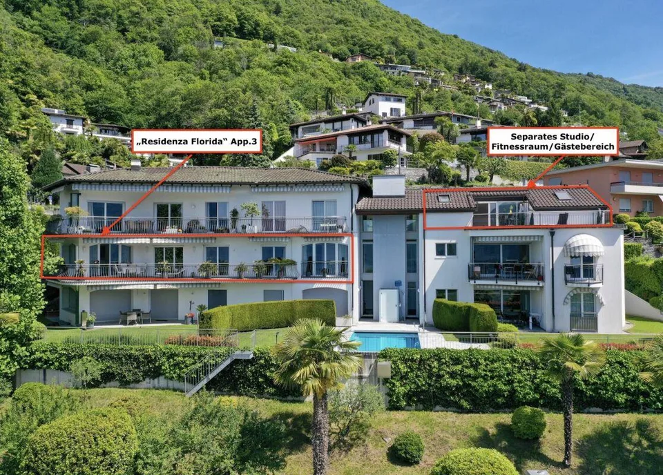 TOP LAGE mit 180° Seesicht - Exklusive Wohnung mit separatem Gästeb...