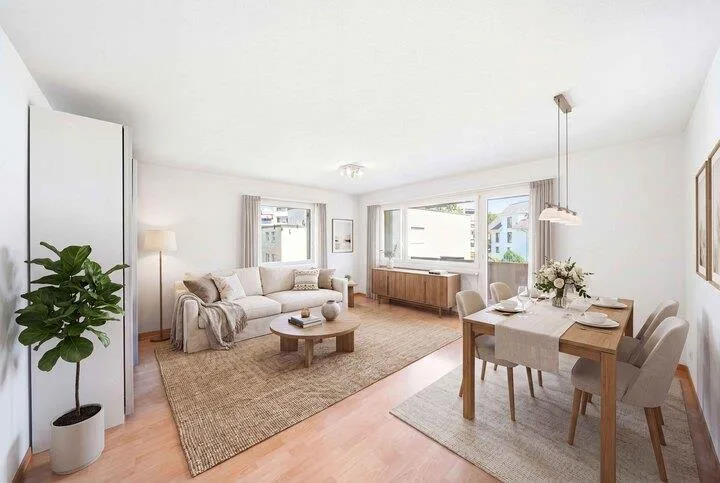 ÜBERRASCHEND VIEL PLATZ - 2.5 ZIMMER AUF 63 M²