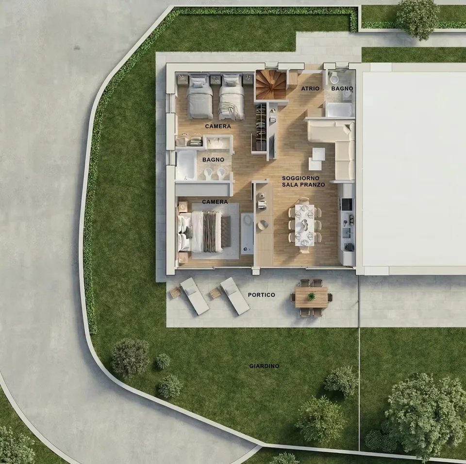 ESCLUSIVO 3.5 LOCALI CON GIARDINO A LUGANO A1 – photo 6 sur 6