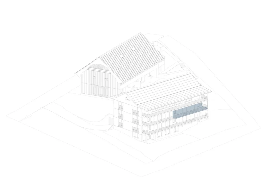 "Villigerscheune" 5.5 Zimmer Obergeschoss Wohnung