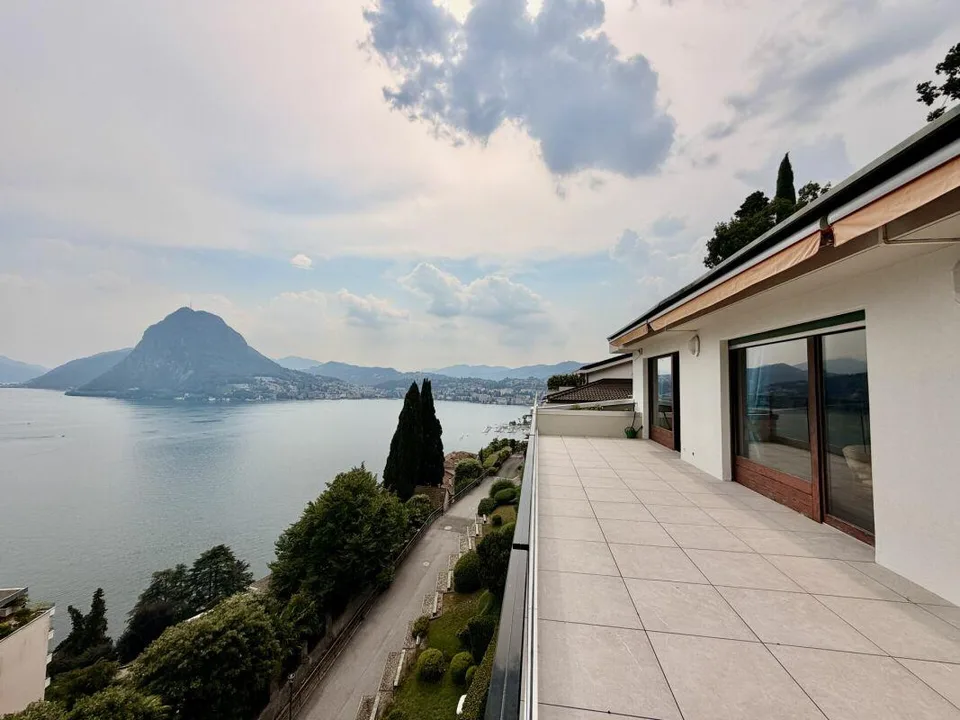 CASTAGNOLA · L'ESCLUSIVITÀ AFFACCIATA SUL GOLFO DI LUGANO