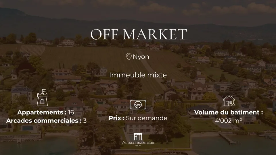 Immeuble mixte à Nyon