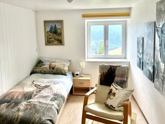 Chalet mit zwei Wohnungen und Panorama-Bergsicht / casa ticines... – Foto 14 von 19