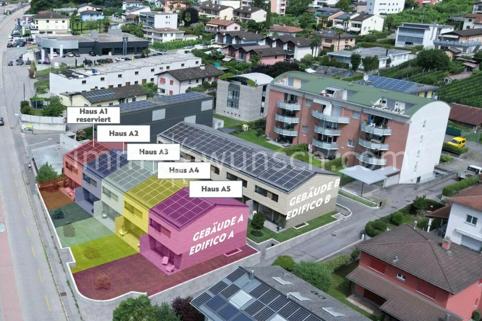 Neubauprojekt Gordola / Progetto di nuova costruzione a Gordola
