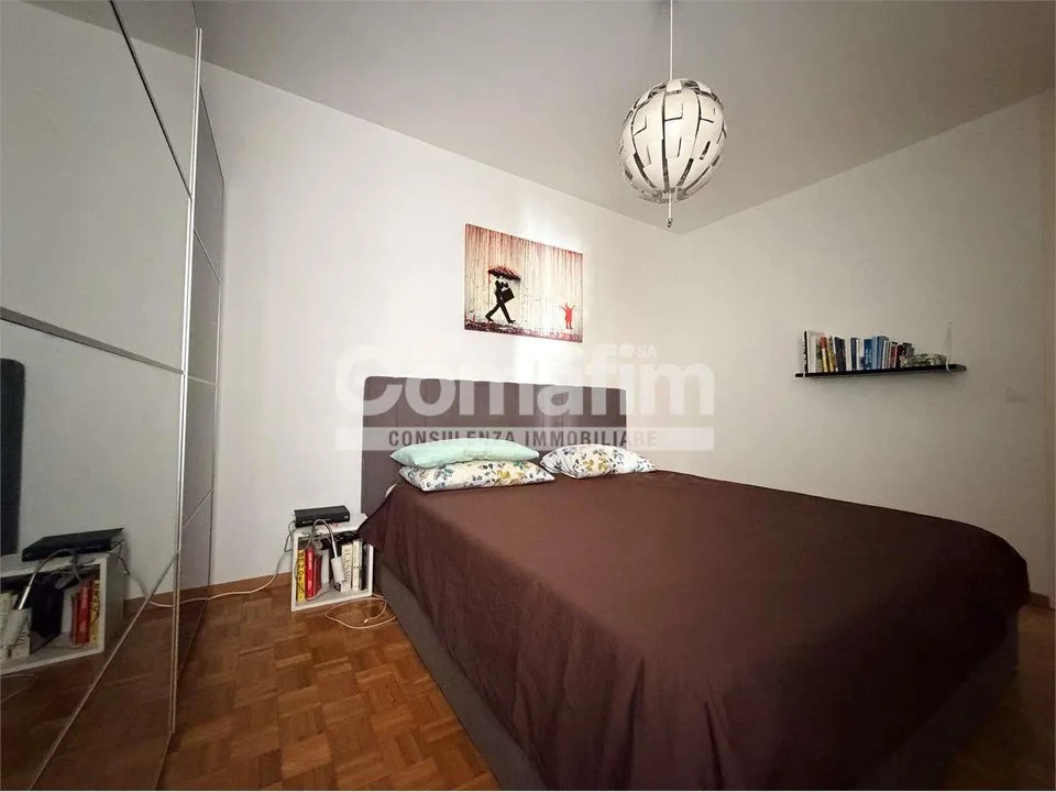 Viganello - Luminoso appartamento di 3.5 locali con ampie terrazze e p – Foto 11 von 13