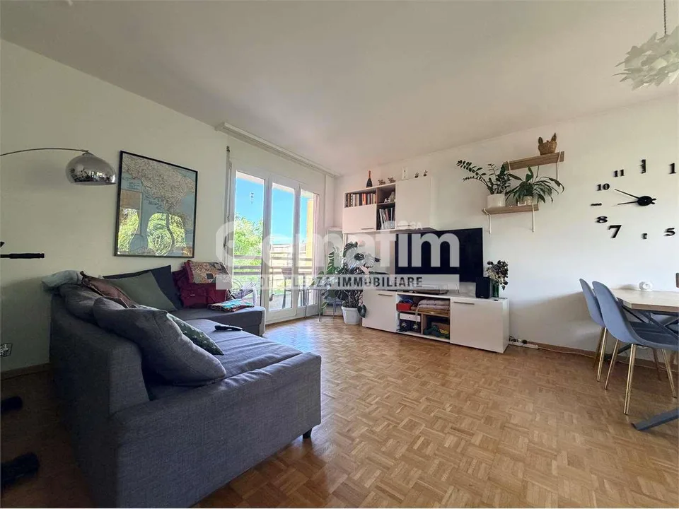 Viganello - Luminoso appartamento di 3.5 locali con ampie terrazze e p