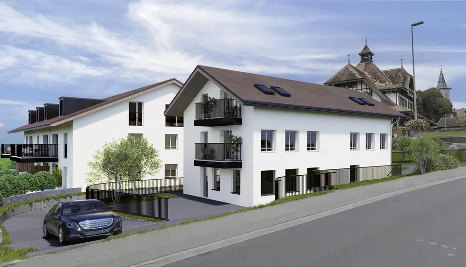 Nouvelle promotion! 4.5 pièces – appartement avec terrasse et jardi...