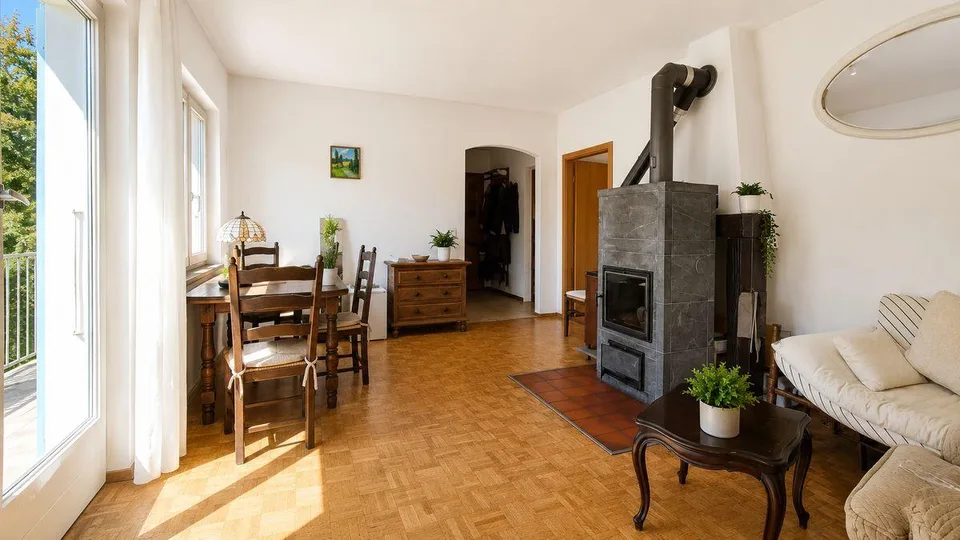 Fascino ticinese con vista - Casa rustica in una posizione panoramica soleggiata