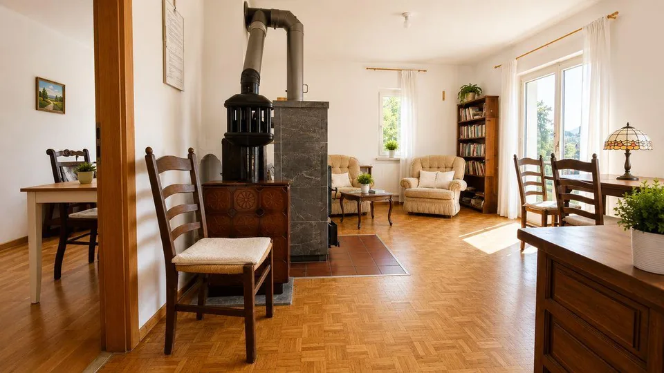 Fascino ticinese con vista - Casa rustica in una posizione panoramica soleggiata