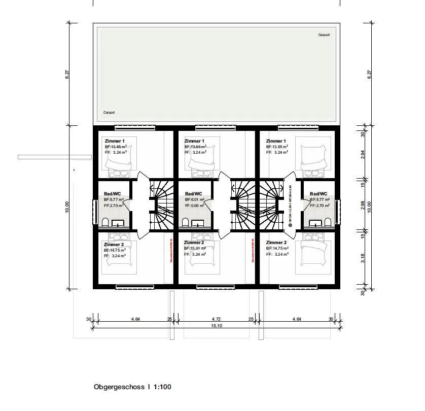 Modernes 5.5-Zimmer-Reiheneinfamilienhaus (H2)