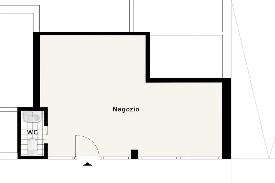 Negozio in vendita in posizione strategica